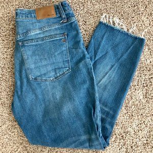Madewell High-Rise Slim Crop Boy Jean